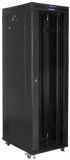 Шкаф за техника - Rack Lanberg rack cabinet 19" free-standing 42U-800x800 (flat pack) with glass door lcd black v2 снимка 2