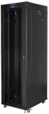 Шкаф за техника - Rack Lanberg rack cabinet 19" free-standing 42U-800x800 (flat pack) with glass door lcd black v2 снимка 1