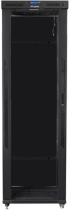 Шкаф за техника - Rack Lanberg rack cabinet 19" free-standing 47U-800x1000 (flat pack) with glass door lcd black v2 снимка 5