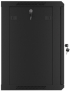 Шкаф за техника - Rack Lanberg rack cabinet 19" wall-mount 12U-600x450 for self-assembly with metal door black (flat pack) снимка 10