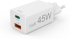 Принадлежност за смартфон HAMA Бързо мини зарядно, 45 W, 1x USB-C - 1x USB-A, PD, бяло снимка 1