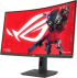 Монитор Asus ROG Strix XG32WCS Gaming 32\'\', 2560x1440, Curved, 180Hz (Above 144Hz), 1ms (GTG), Fast VA, USB Type-C снимка 3