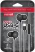 Слушалки тапи с микрофон MAXELL IN-BAX, USB-C снимка 2