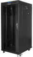 Шкаф за техника - Rack Lanberg rack cabinet 19" free-standing 27U-800x1200 (flat pack) with glass door lcd black снимка 1
