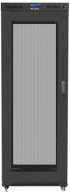 Шкаф за техника - Rack Lanberg rack cabinet 19" free-standing 27U-800x1200 (flat pack) with mesh door lcd black снимка 4