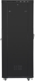 Шкаф за техника - Rack Lanberg rack cabinet 19" free-standing 27U-800x1200 (flat pack) with mesh door lcd black снимка 5