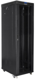 Шкаф за техника - Rack Lanberg rack cabinet 19" free-standing 42U-600x1000 (flat pack) with glass door lcd black v2 снимка 2