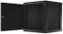Шкаф за техника - Rack Lanberg rack cabinet 19" wall-mount 12U-600x600 for self-assembly with metal door black (flat pack) снимка 2