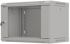 Шкаф за техника - Rack Lanberg rack cabinet 19" wall-mount 6U-540x350 (flat pack) with glass door grey снимка 2