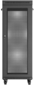 Шкаф за техника - Rack Lanberg rack cabinet 19" free-standing 32U-600X600 (FLAT PACK) with mesh door LCD black снимка 6