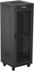 Шкаф за техника - Rack Lanberg rack cabinet 19" free-standing 32U-600X600 (FLAT PACK) with mesh door LCD black снимка 9
