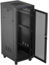 Шкаф за техника - Rack Lanberg rack cabinet 19" free-standing 32U-600X800 (FLAT PACK) with mesh door LCD black снимка 2