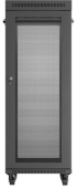 Шкаф за техника - Rack Lanberg rack cabinet 19" free-standing 32U-600X800 (FLAT PACK) with mesh door LCD black снимка 5