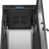 Шкаф за техника - Rack Lanberg rack cabinet 19" free-standing 37U-600X600 (FLAT PACK) with mesh door LCD black снимка 4