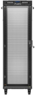 Шкаф за техника - Rack Lanberg rack cabinet 19" free-standing 37U-600X600 (FLAT PACK) with mesh door LCD black снимка 5