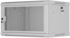 Шкаф за техника - Rack Lanberg rack cabinet 19" wall-mount 6U-600x450 with perforated door grey (flat pack) снимка 2
