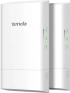Точка за достъп TENDA O1-5G - 5 GHz, 11 AC, 867 Mbps, 9dbi насочена антена, Един бърз Ethernet порт, IP65 водоустойчив корпус, 2 броя, Бял снимка 1