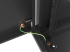 Шкаф за техника - Rack Lanberg rack cabinet 19" wall-mount 9U-600x450 for self-assembly with metal door  black (flat pack) снимка 6