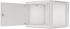 Шкаф за техника - Rack Lanberg rack cabinet 19" wall-mount 9U-600x600 for self-assembly with metal door grey (flat pack) снимка 5