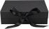  Office 1 Кутия Gift Box, с магнитно затваряне, сгъваема, 33 х 27 х 12 cm, черна снимка 2