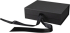  Office 1 Кутия Gift Box, с магнитно затваряне, сгъваема, 33 х 27 х 12 cm, черна снимка 4