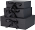  Office 1 Кутия Gift Box, с магнитно затваряне, сгъваема, 33 х 27 х 12 cm, черна снимка 5