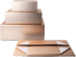  Office 1 Кутия Natural, с магнитно затваряне, сгъваема, 28 х 20 х 9 cm, златиста снимка 4