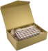  Office 1 Кутия Matt, с магнитно затваряне, сгъваема, 31 х 20 х 10 cm, златиста снимка 3