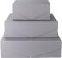  Office 1 Кутия Matt, с магнитно затваряне, сгъваема, 35 х 23 х 10 cm, сива снимка 4