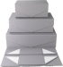  Office 1 Кутия Matt, с магнитно затваряне, сгъваема, 35 х 23 х 10 cm, сива снимка 5