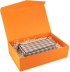  Office 1 Кутия Matt, с магнитно затваряне, сгъваема, 35 х 23 х 10 cm, оранжева снимка 3
