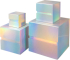  Office 1 Кутия Shiny, с магнитно затваряне, сгъваема, 21 х 21 х 21 cm снимка 6