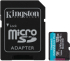 Kingston Canvas Go! Плюс Gen4 microSDXC - 128 GB, 200 MB/s., Card + Adapter снимка 1