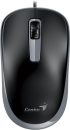 Genius безшумна мишка Silent Mouse DX-125S Черна - SILENT, USB снимка 1