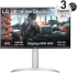 Монитор LG 27UP650P-W, 27" UHD 4K IPS AG, 400 cd-m2, 3840x216, HDMI, DisplayPort, FreeSync, Headphone out, , HDMI, DisplayPort, снимка 1
