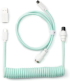 Кабел/адаптер Keychron Coiled Aviator - USB Cable, Mint; KEYCHRON-ACC-CAB-18 снимка 2