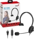 Genius слушалки с микрофон Single Ear Headset - HS-100U, Mic, USB, Черни снимка 2