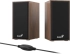 Озвучителна система Genius тонколони Speakers 2.0 - SP-HF180 - 6W, USB, Wood снимка 3