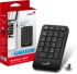 Genius цифрова безжична клавиатура кийпад Keypad Wireless NumPad 1000 - AI, 2.4G, Черна снимка 3