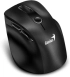Genius безжина безшумна мишка Wireless Silent Mouse Ergo 9000S - Silent, Bluetooth, 2.4G, Черна снимка 2