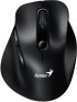 Genius безжина безшумна мишка Wireless Silent Mouse Ergo 9000S - Silent, Bluetooth, 2.4G, Черна снимка 1