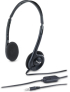 Genius слушалки с микрофон Headset HS-200C - Lightweight, Черни снимка 1