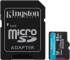 Kingston Canvas Go! Plus Gen4 microSDXC - 64 GB, 200MB/s., Card + Adapter снимка 1