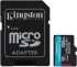 Kingston Canvas Go! Plus Gen4 microSDXC - 256 GB, 200MB/s., Card + Adapter снимка 1