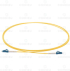 Оптична пач корда LC-UPC-LC-UPC, симплекс, сингъл мод OS2, 2 мм оптичен пач кабел — 1 метър снимка 2