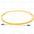 Оптична пач корда LC-UPC-LC-UPC, симплекс, сингъл мод OS2, 2 мм оптичен пач кабел — 1 метър снимка 4