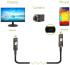 Кабел/адаптер Active USB-C M-M AOC Fiber Optic Cable 4K &mdash; 20 метра снимка 3