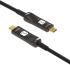 Кабел/адаптер Active USB-C M-M AOC Fiber Optic Cable 4K — 20 метра снимка 5