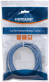 Медна пач корда Patch cable U-UTP, Cat.5e, PVC, CU, blue, 15 m снимка 3