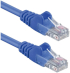 Медна пач корда Patch cable U-UTP, Cat.5e, PVC, CU, blue, 15 m снимка 1